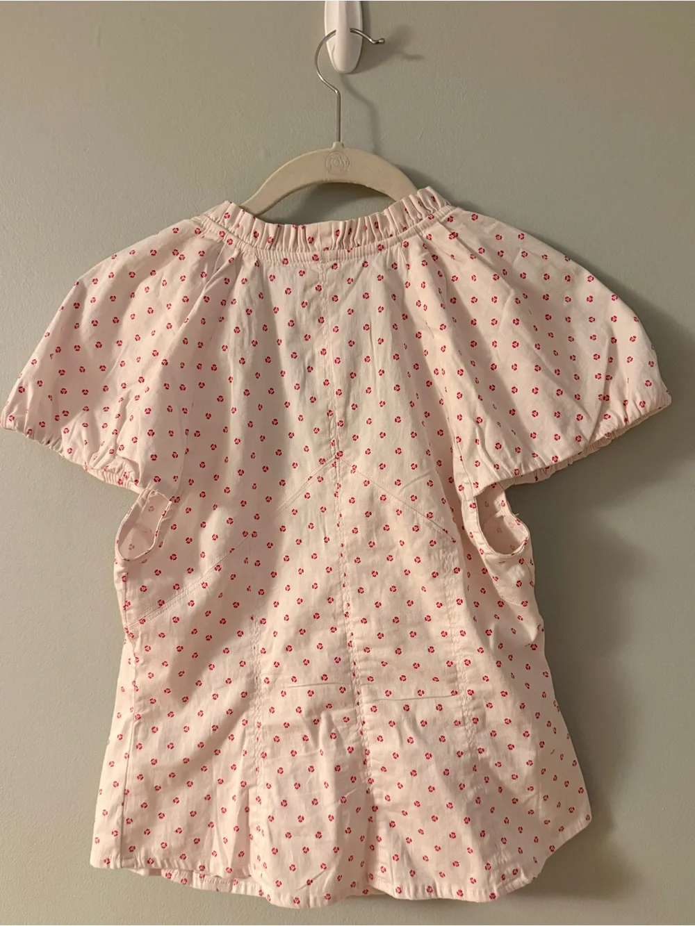 Free People Summer Short Sleeve Blouse